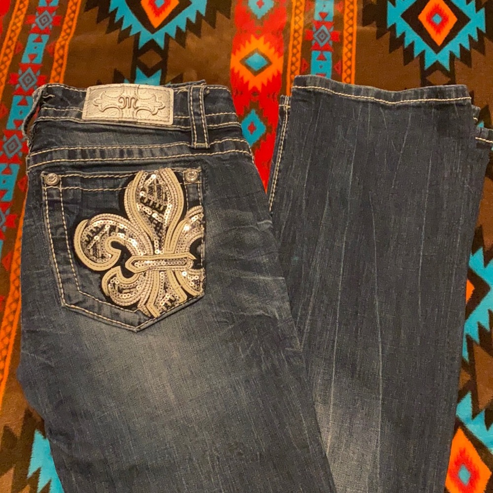 Size 26 Miss Me Boot Cut Jeans
